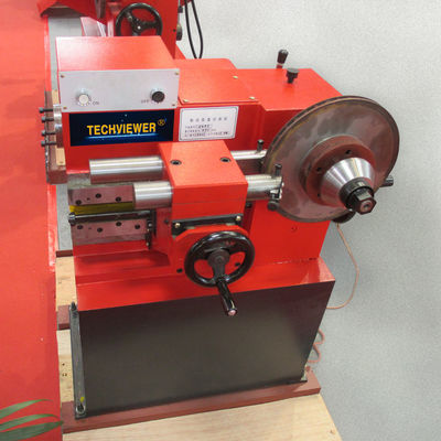 جودة  1.1KW Industrial Dia 400mm Automotive Brake Disk Lathe 0.16mm/R Feeding Capatcity مصنع